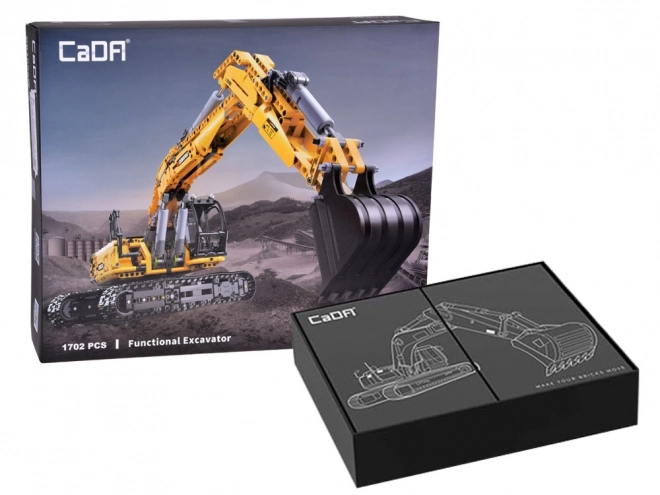 Remote Controlled Excavator Construction Set