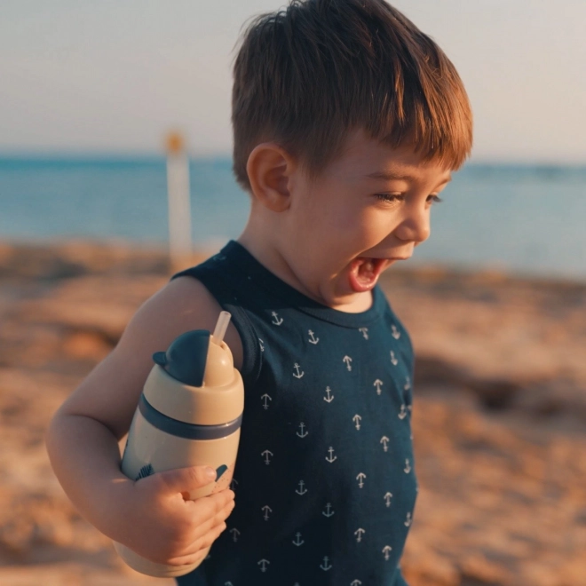 Non-spill Toddler Cup with Straw