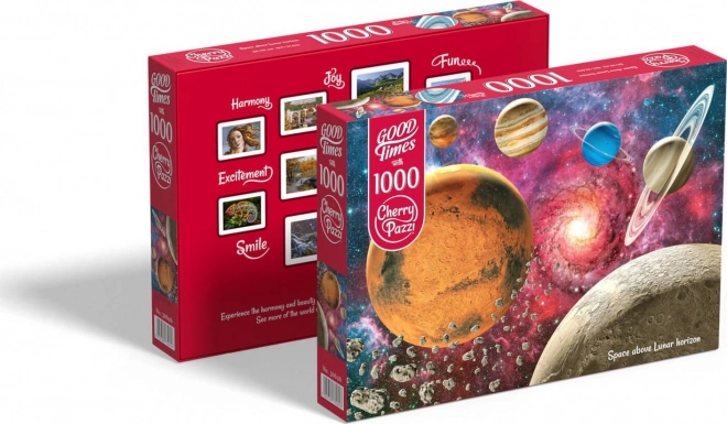 Cherry Pazzi Space Above the Lunar Horizon Puzzle 1000 Pieces