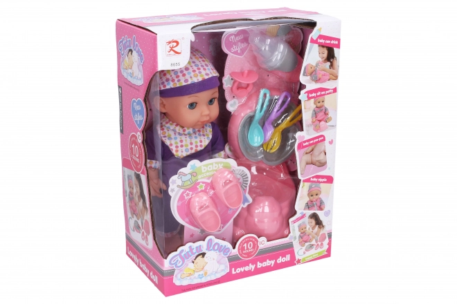 Crying Baby Doll with Sound Effects