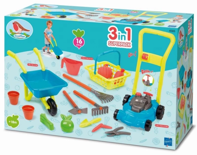 Garden Set 3 in 1 Ecoiffier
