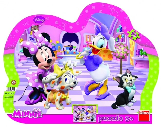 Minnie and Pets 25 Piece Puzzle