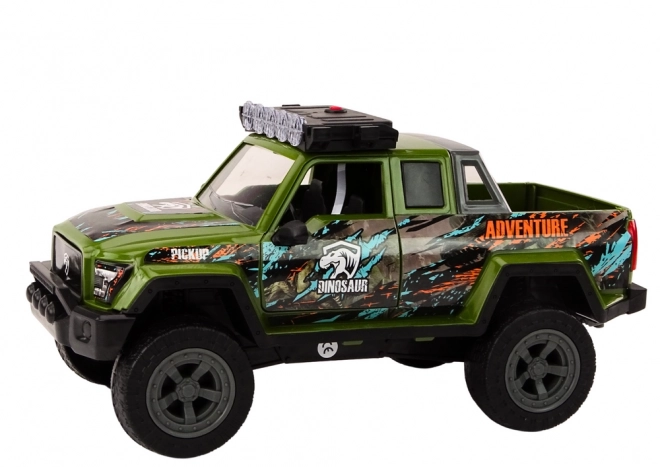 Hunting Adventure Off-Road Vehicle with Dinosaur