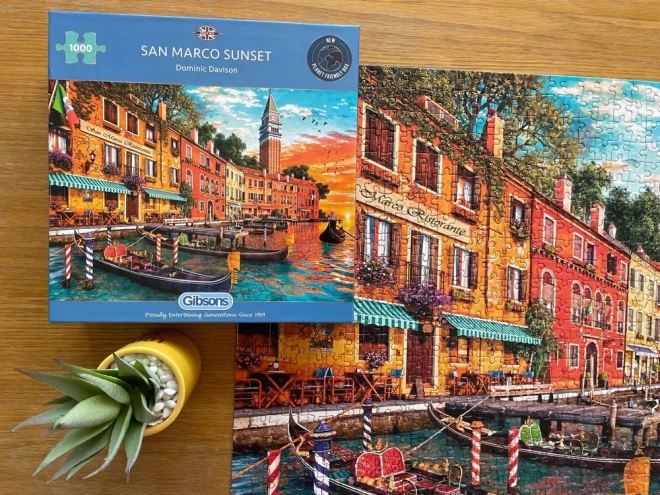 Gibsons Puzzle Venice Sunset 1000 Pieces