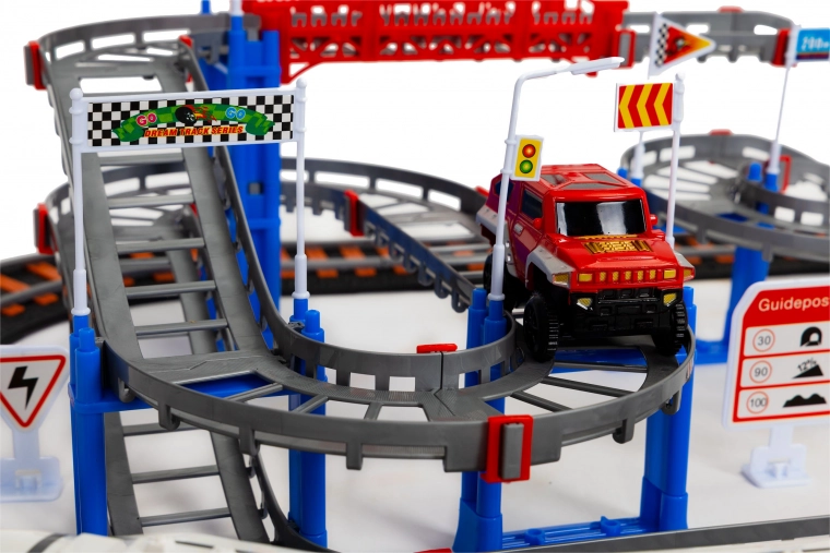 Electric train and battery-powered car