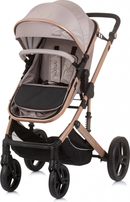 Chipolino stroller Amore 2-in-1 Jungle – Macadamia