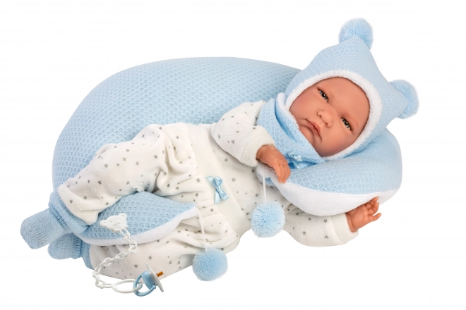 Newborn Baby Doll Outfit with Nursing Pillow