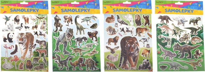 Adesivi con animaletti – mix di varianti