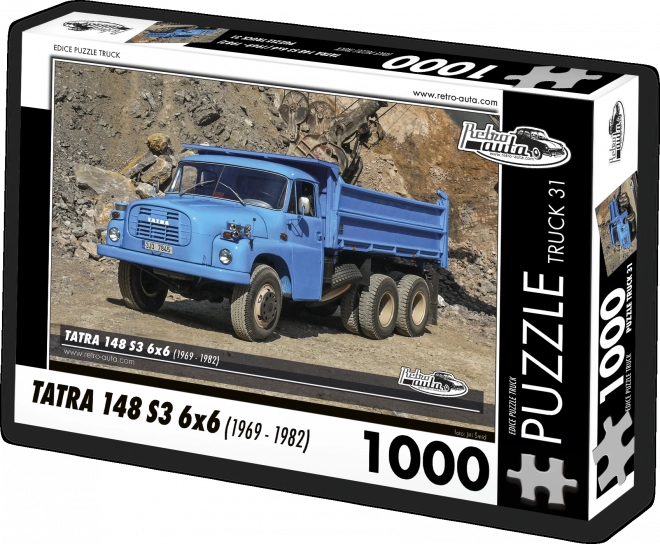 Retro Vehicles Puzzle Truck Tatra 148 S3 6x6