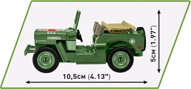 Medical Jeep Willys MB Building Blocks