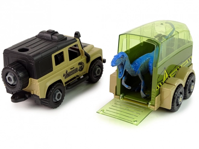 Off-Road DIY Dinosaur Transporter Vehicle