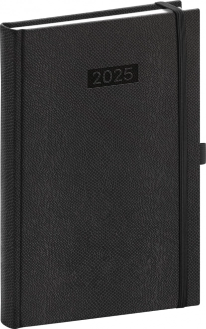 Daily Diary 2025 in Black