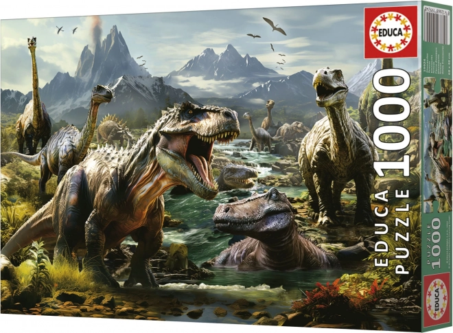 Puzzle dinosauri furiosi 1000 pezzi