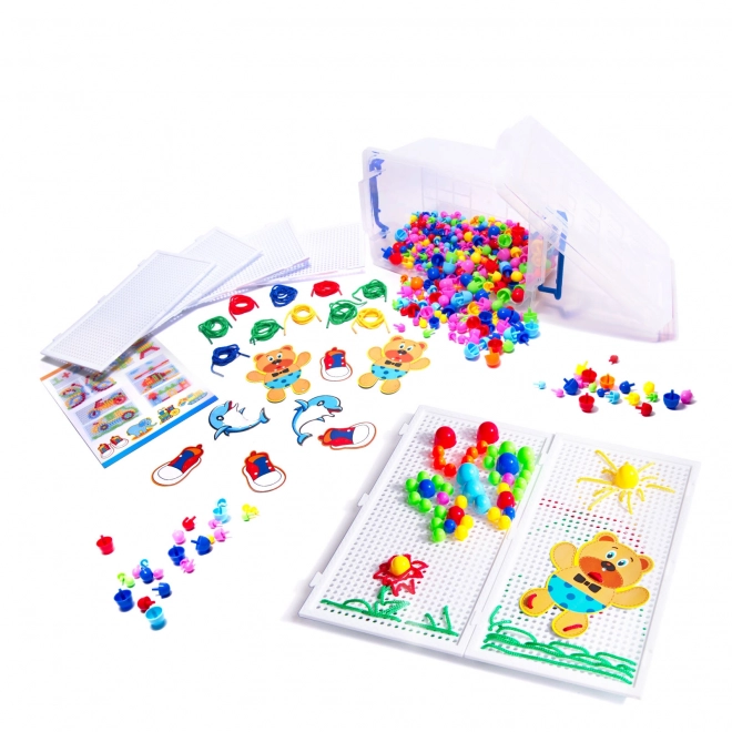 Colorful Mushroom Puzzle Set