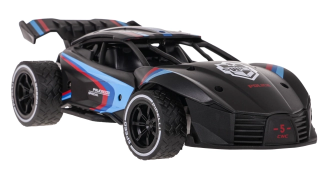 Remote Control Metal Speed Car White 1:20 – Black