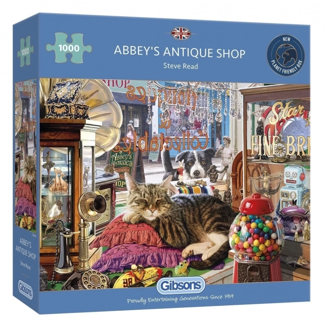 Gibsons Abbey Antique Shop 1000 Piece Puzzle