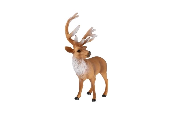 European Deer Plastic Toy 16cm in Bag