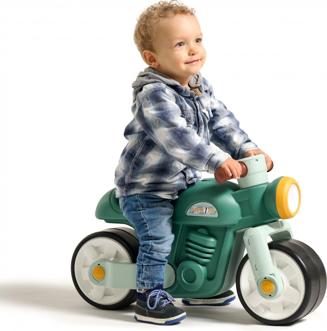 Moto bambini Falk a spinta Retro verde