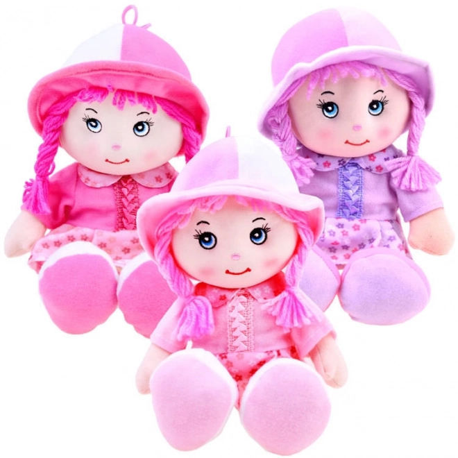 Cloth Doll Zuzia with Hat