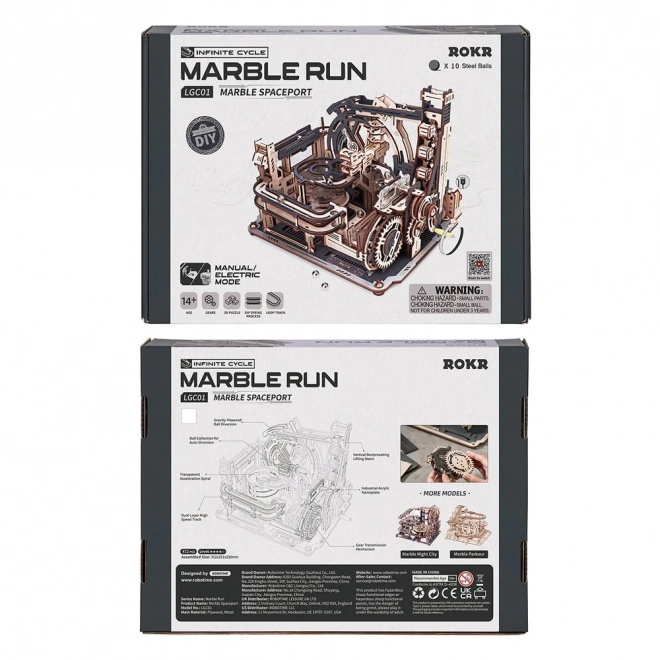 RoboTime 3D Puzzle Marble Track Cosmodrome