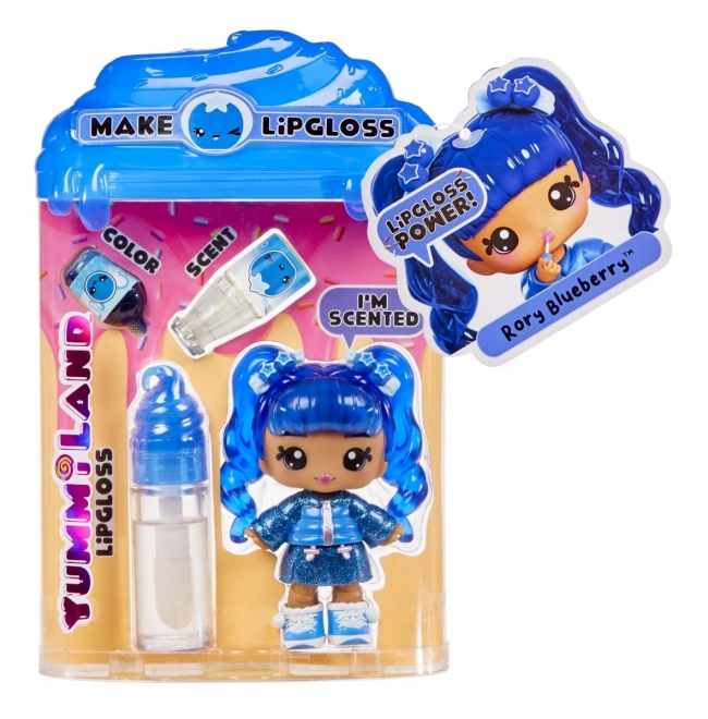 Yummiland Lip Gloss Doll - Rory Blueberry