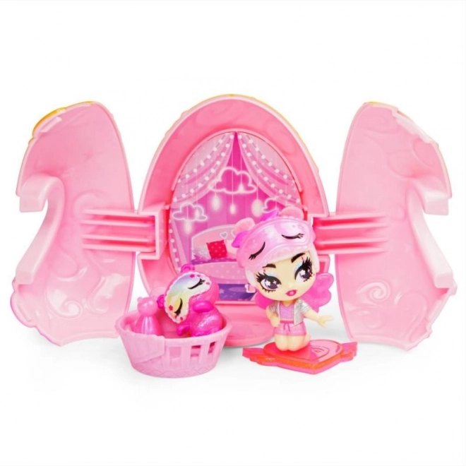 Hatchimals Pixies mit Baby und Zubehör