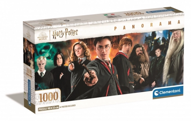 Harry Potter 1000 Piece Panorama Puzzle