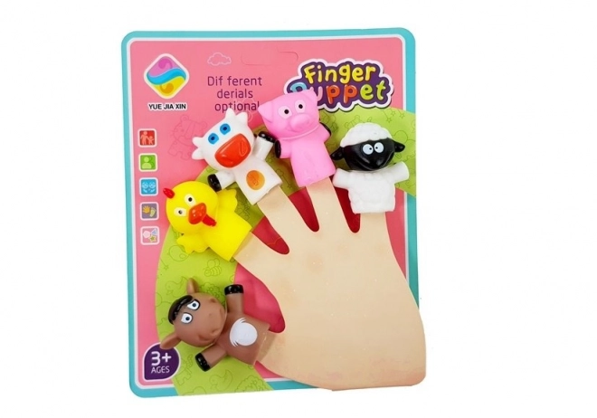 Animal Finger Puppets Set