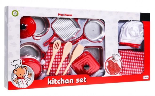 Red Chef Playset for Kids