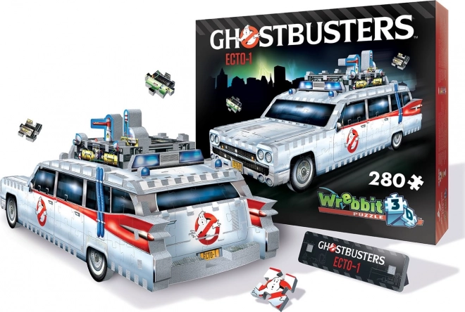 Wrebbit 3D Ghostbusters Ecto-1 Puzzle