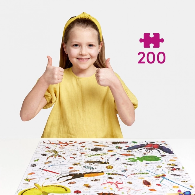 Puzzle Puzzlove Insectes 200 pièces