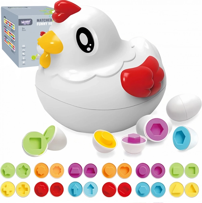 Educational Chick Montessori Shape Sorter WOOPIE