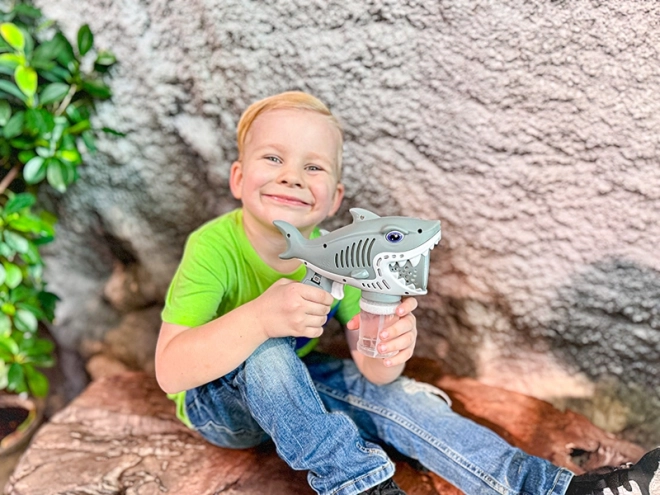 Shark Bubble Gun