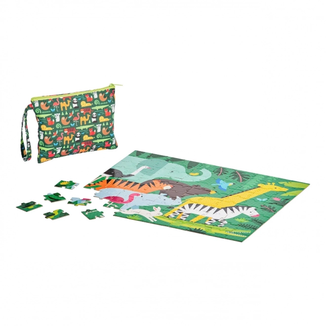 Double-Sided Jungle Puzzle