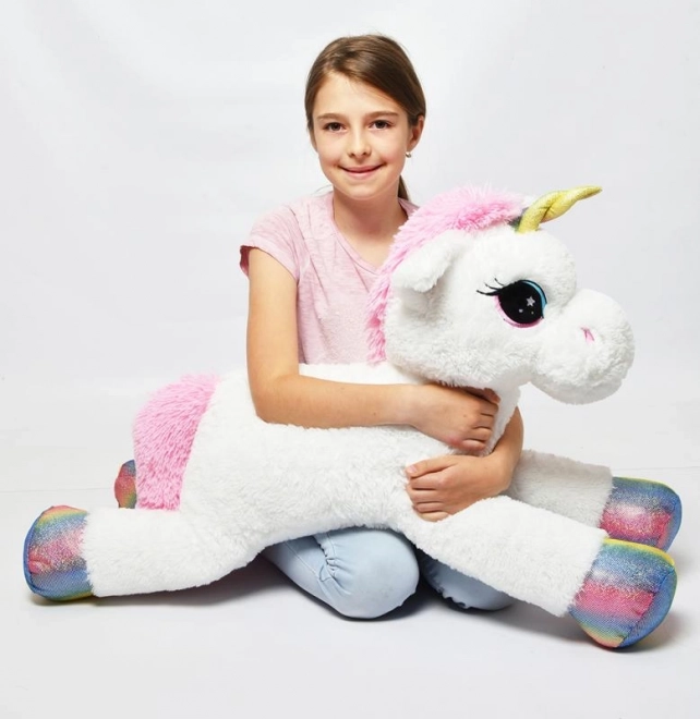 White Unicorn Plush Toy