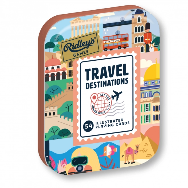 Tourist Destination Playing Cards by Ridley's Games