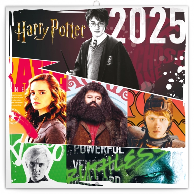 Harry Potter Wall Calendar 2025