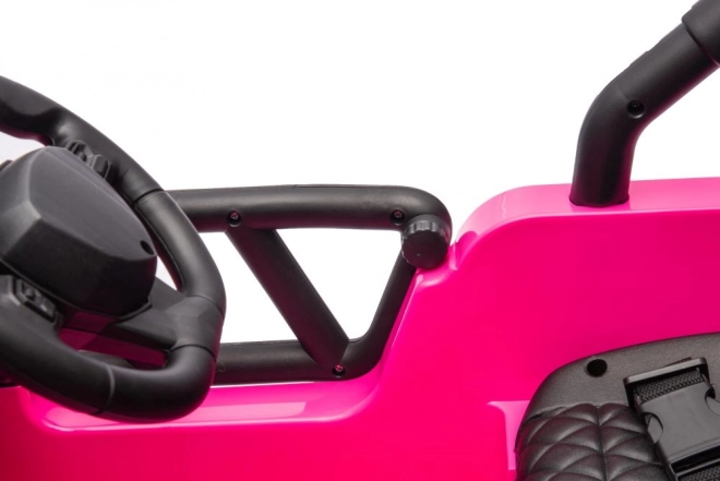 Pink 24V Electric Ride-On Car