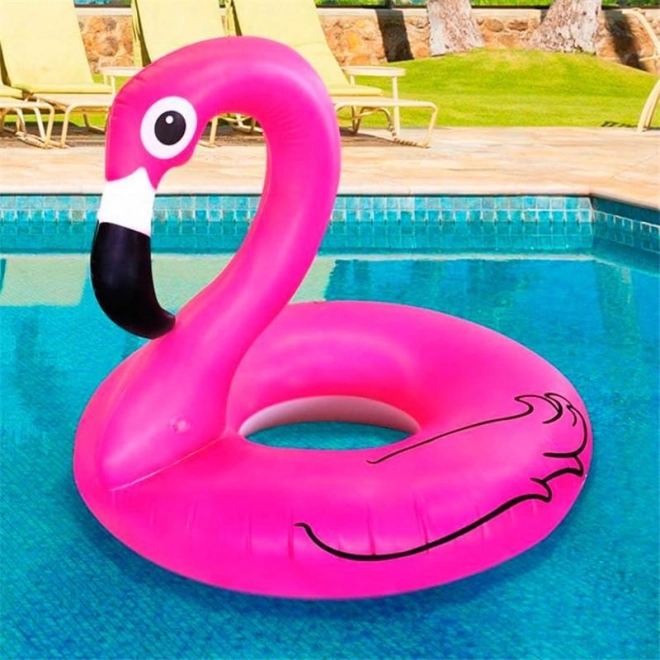 Inflatable Flamingo Swim Ring