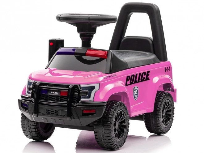 Push Ride-On with Megaphone Pink