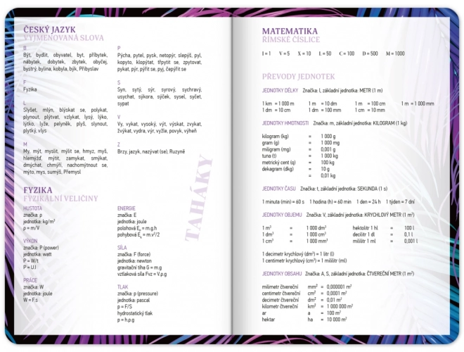 Student Planner Palms Design