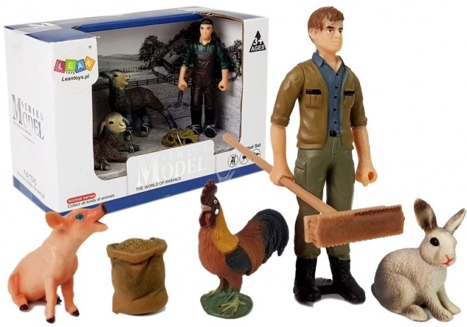 Farm Animal Figurine Set