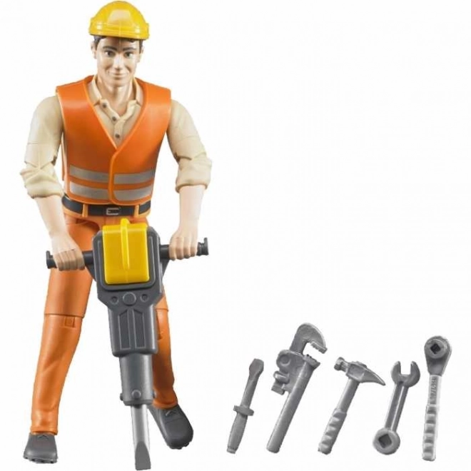 Bruder Construction Worker Figure