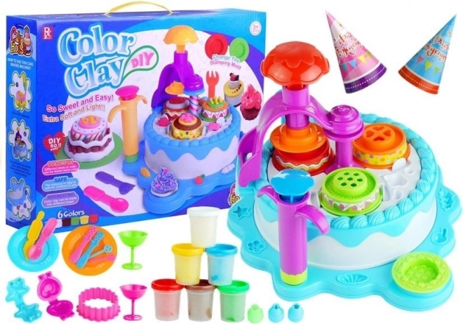 Play Dough Birthday Set with Accessories