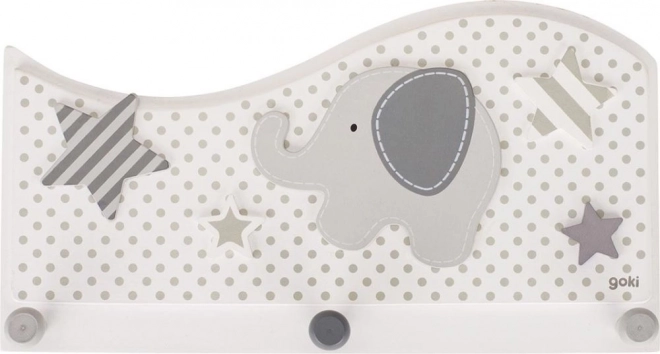 Gray Elephant Clothes Hanger