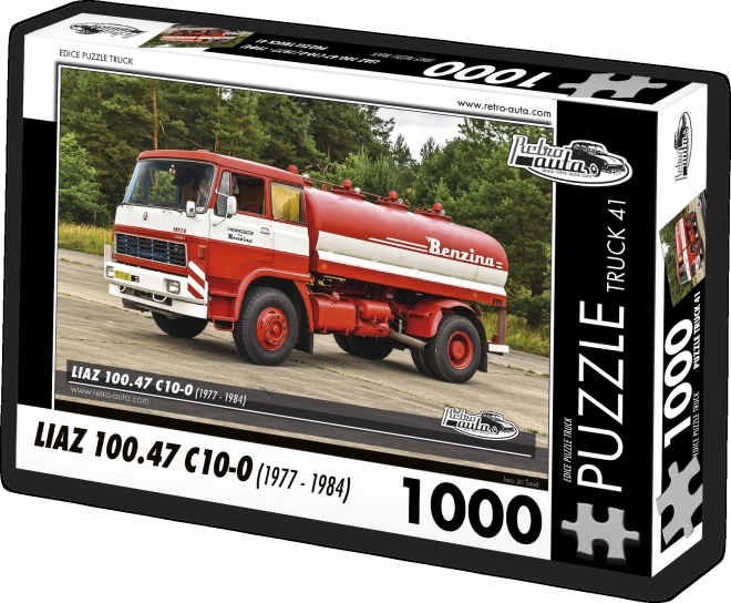 Retro Car Puzzle Truck Liaz 1977-1984