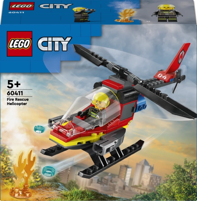 Fire Rescue Helicopter Set