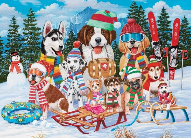 Winter Fun Puzzle by Cobble Hill - 500 Pieces