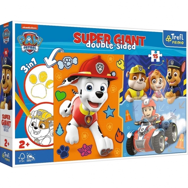 Paw Patrol Double Sided Giant Puzzle