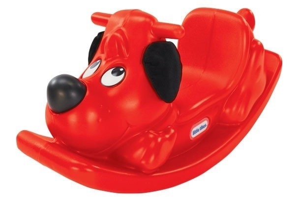 Red Rockin' Puppy Rocker